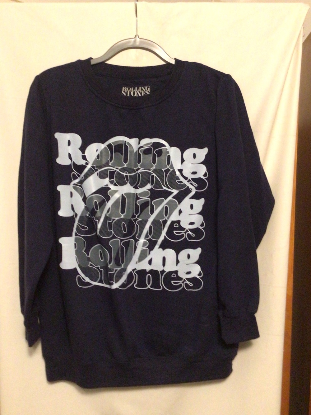 The Rolling Stones authentic sweatshirt with logo in front SZ L